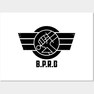 BPRD (Black) Posters and Art